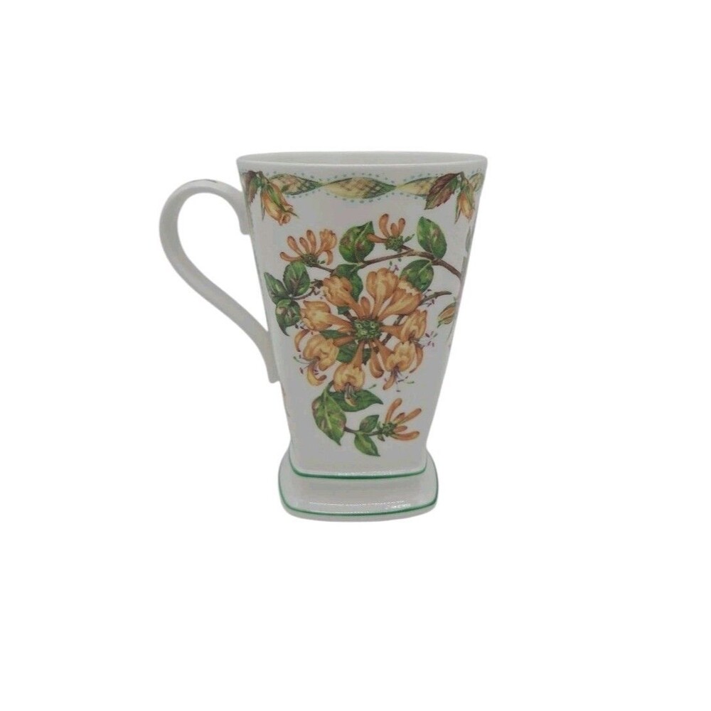 Royal Sutherland Fine Bone China Floral English Garden Mug Cup Tea Coffee Vtg